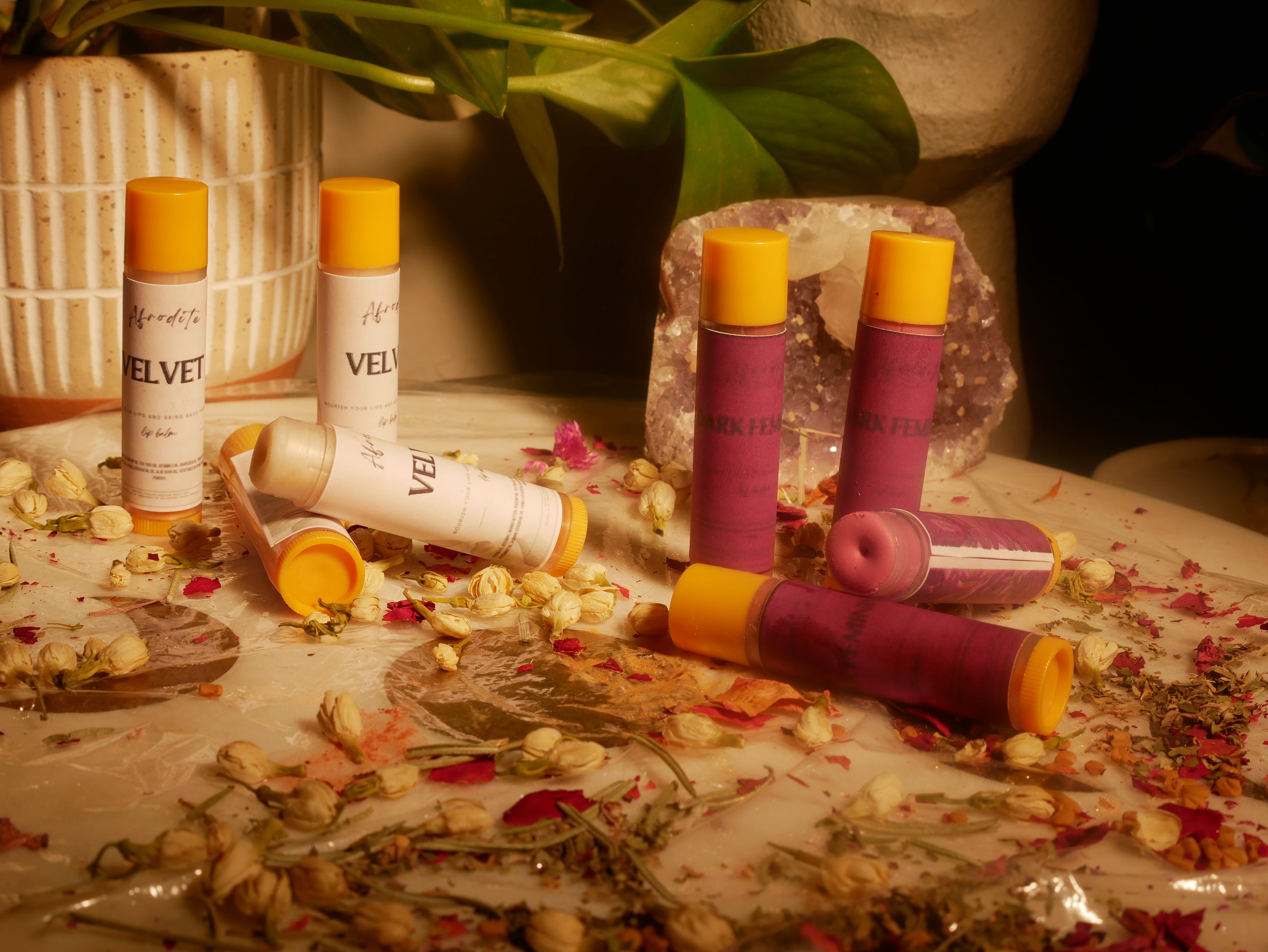 Velvet Lip Balms