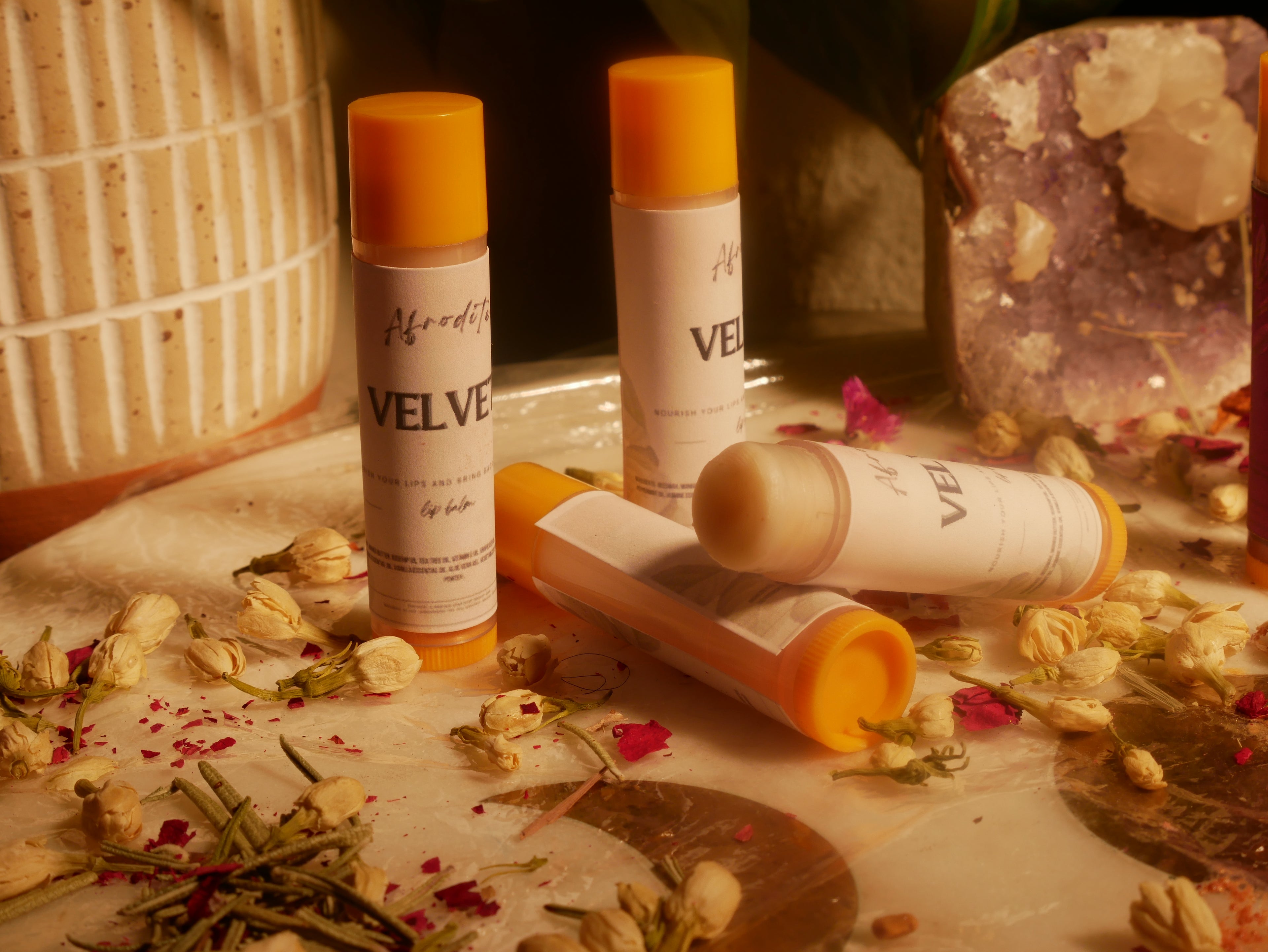 Velvet Lip Balms