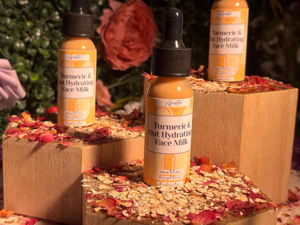 hydrating milk serum- turmeric & oats
