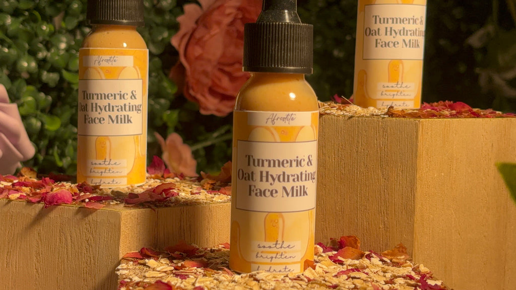 hydrating milk serum- turmeric & oats