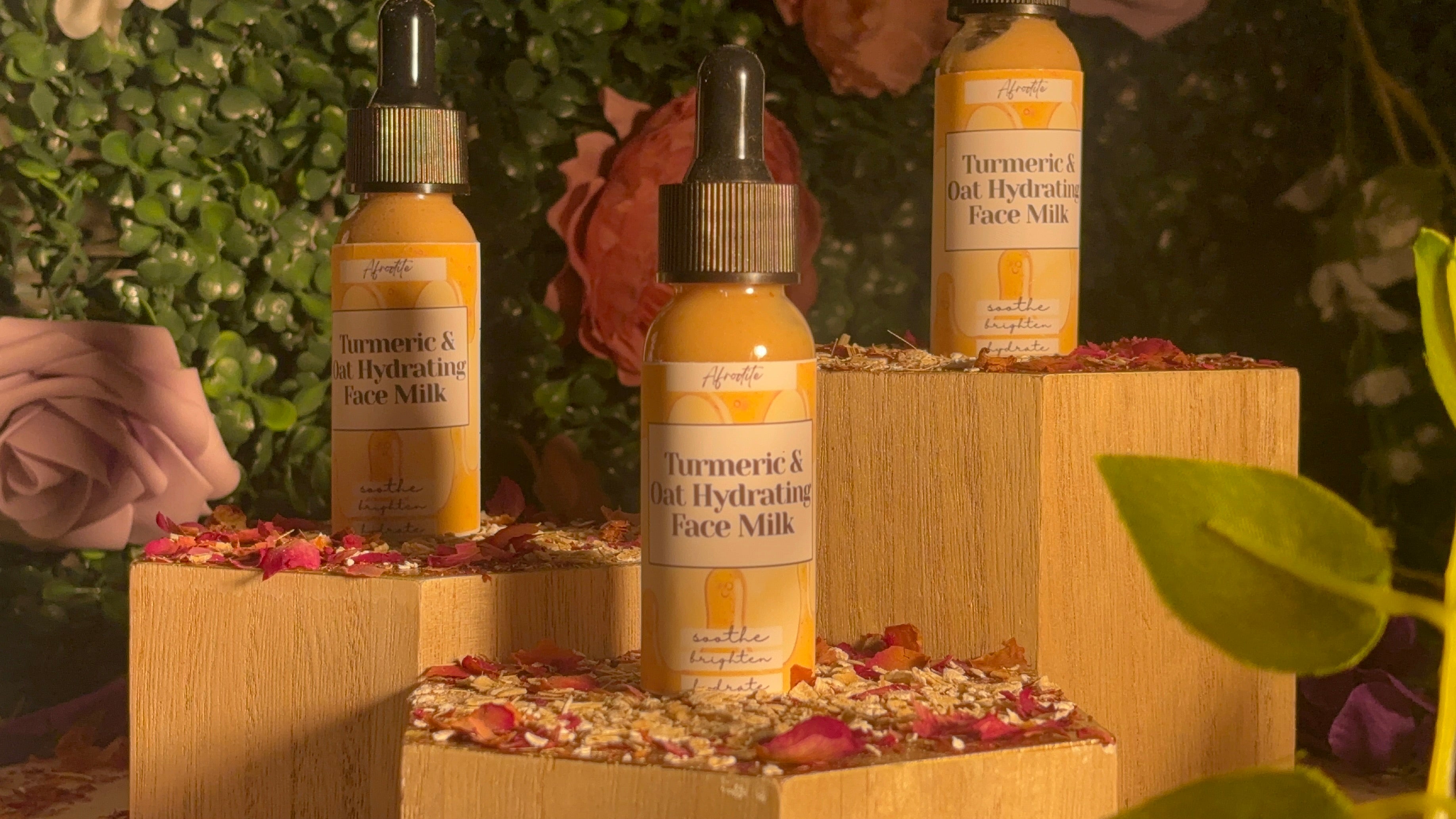 hydrating milk serum- turmeric & oats