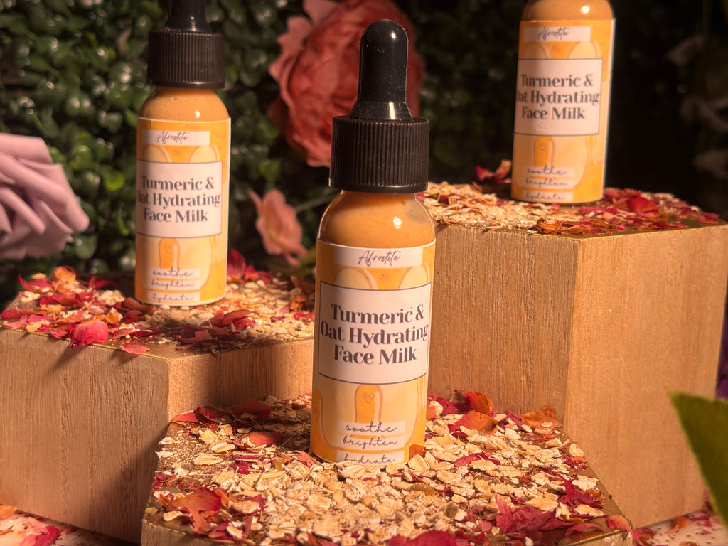 hydrating milk serum- turmeric & oats