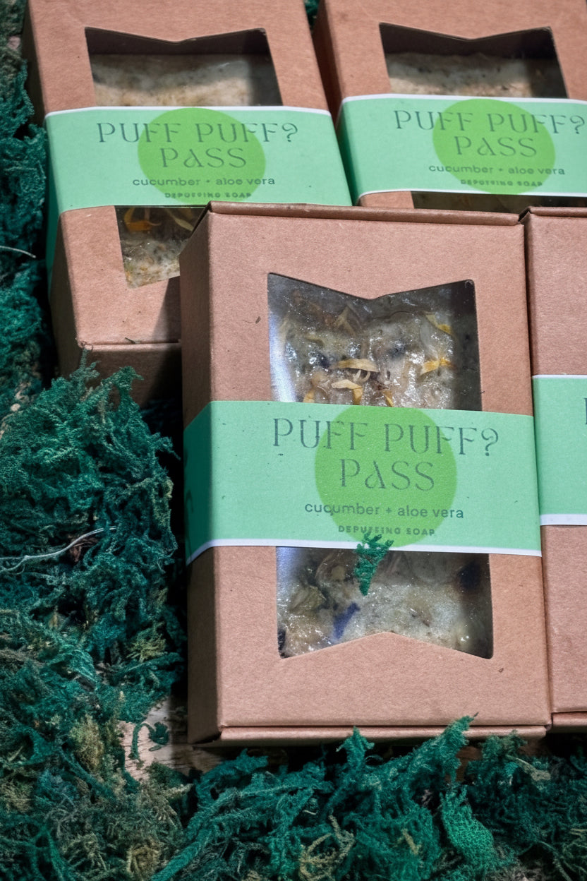 Puff Puff? Pass  soap bar