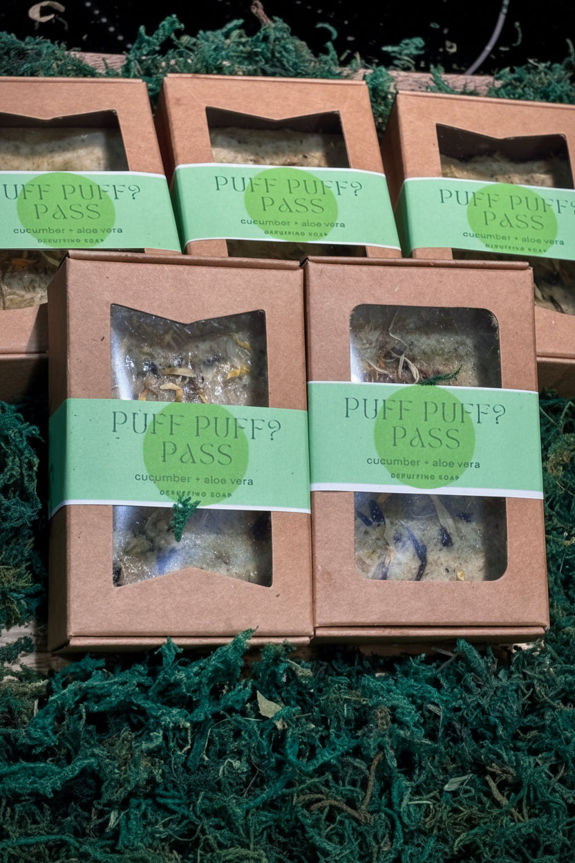 Puff Puff? Pass  soap bar